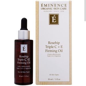 NEW! Eminence Rosehip Triple C+e Firming Oil 1 Oz.